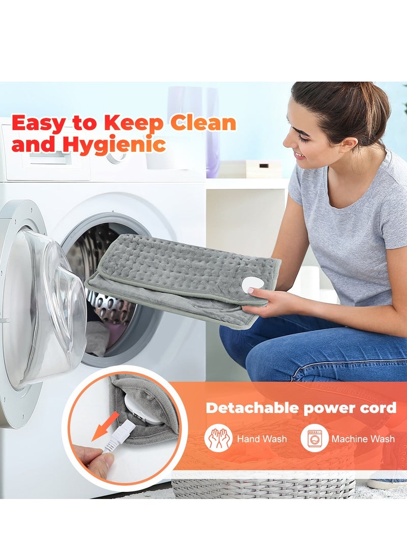 Generic - Electric Heated Foot Warmer, Heating Pad for Feet with 9 Heating Settings 4 Timers Auto Shut Off and Machine Washable-Fast Heating Pad Cushion for Foot  Back and Full Body for Women Men - Image 1