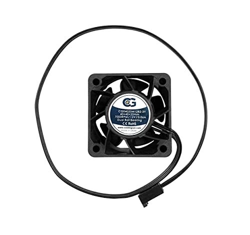 Coolerguys Ball Bearing 12v 3pin Fan (40x20mm, Medium Speed) - Image 3