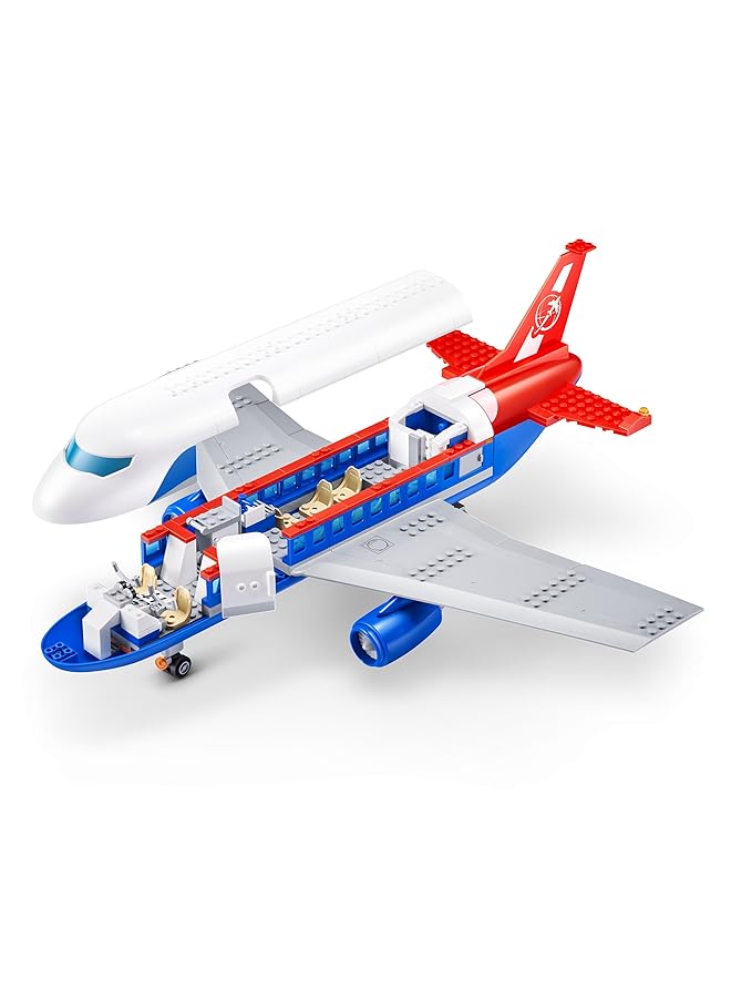 ماكس مجموعة ألعاب مطار المدينة الدولي 785 قطعة - Image 3