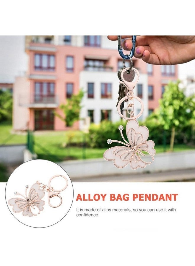 Fapiwen Butterfly Keychain, Cute Key Chain, 1 Set Butterfly Gift, Key Chain For Girls, Stylish Keychain For Bike, Car Key Chain, Bag Charms For Sisters & Friends - Image 4