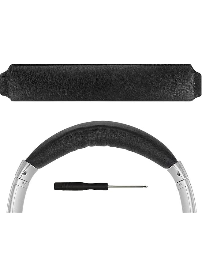 erorex Protein Leather Headband Compatible With Bose Quietcomfort 35 Ii Qc35 Ii Qc35 Qc25 Headphones Replacement Band Pad Headset Head Beam Pad Cover Repair Part Black  - Image 1