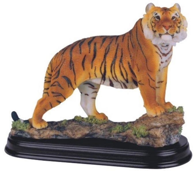 SSG19712 BENGAL TIGER COLLECTIBLE WILD CAT ANIMAL DECORATION FIGURINE STATUE