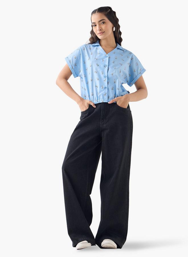 SP Characters Bugs Bunny Detail Shirt with Elasticated Hem - Image 2