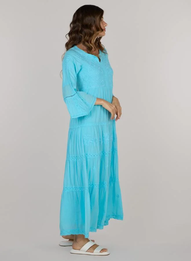 Just Nature Giselle Long Sleeve Dress