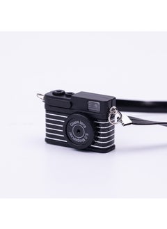 2024 Flashing Camera Doll House Keychain 011 Black Stripes