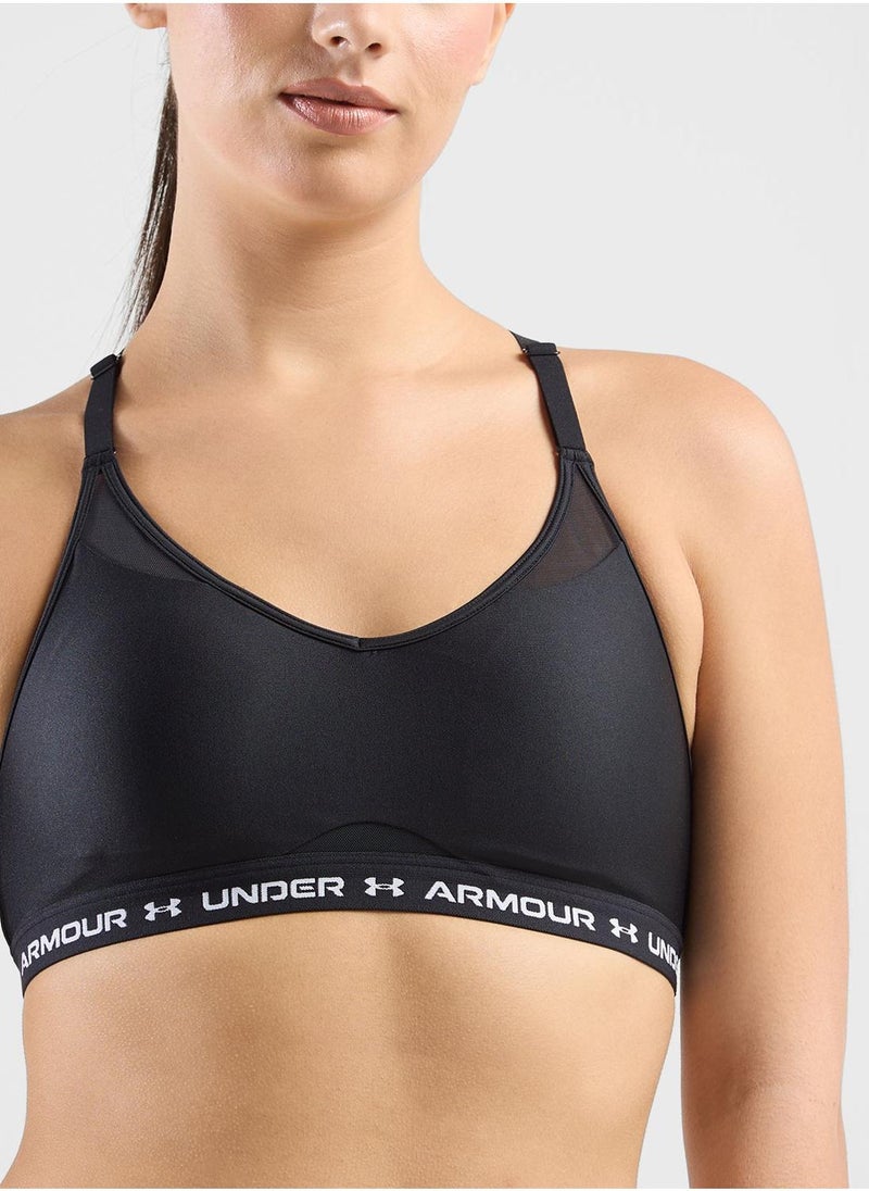 UNDER ARMOUR - Crossback Logo Bra - Image 1