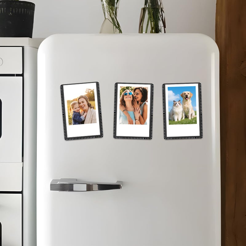 CHUNNIAO Magnetic Picture Frames,Compatible with Fuji Instax Mini Photo Film,Picture Size 3.4X2.1â€ - Image 3