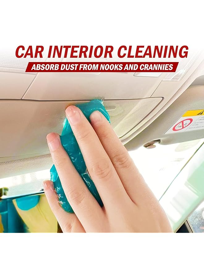 توبيز مجموعة جل التنظيف السحري العالمي لتنظيف شقوق الغبار وفتحات التهوية الداخلية للسيارة وإزالة التفاصيل الداخلية - Image 4
