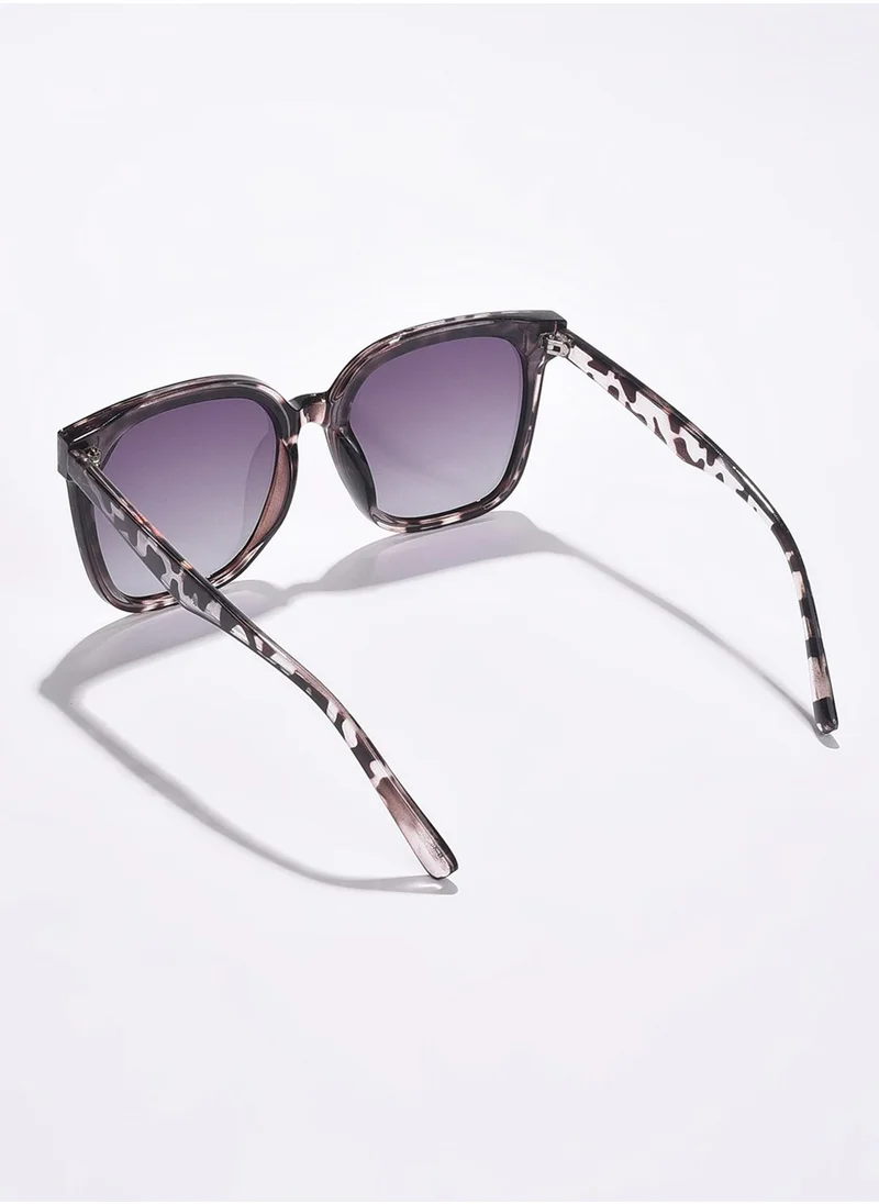 صوص هاوت Black Lens Purple Butterfly Sunglasses