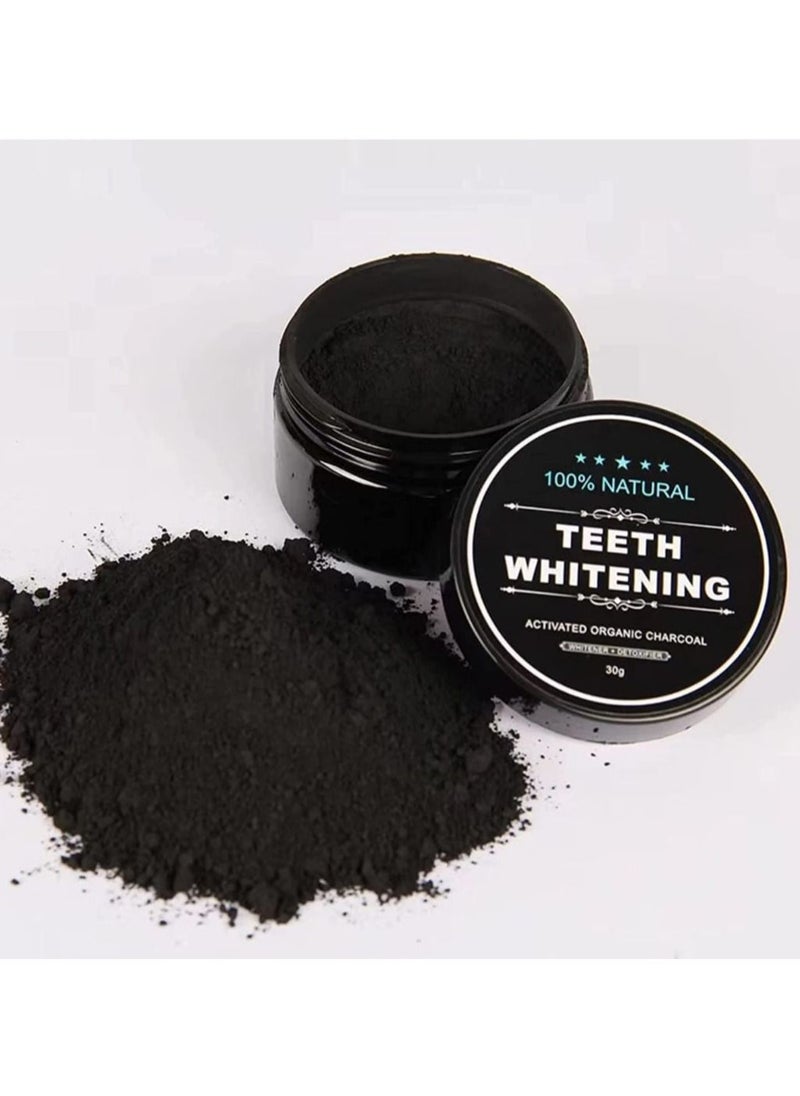 100% NATURAL Teeth Whitening Charcoal Powder 30g  - Image 3