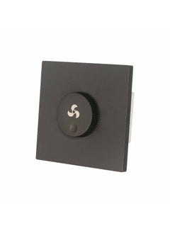 Donmarco Fan Speed Switch 500W – Smooth Control for Ceiling Fans, Premium Plastic Material, Fire-Resistant Electric Switch, 3-Year Warranty, Wall Switch for Home and Office (Matt Grey)  - Image 2