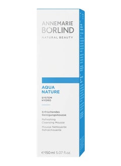 Annemarie Borlind - Aquanature Refreshing Cleansing Mousse - Aloe and Hyaluronic Acid Vegan Natural Facial Wash - Removes Impurities and Makeup with Mild Tensides - 150 ml / 5.07 fl oz - pzsku/Z3B4D7D63A59F26ABA62EZ/45/_/1740392977/c581a726-bcd4-4abd-89f9-2d5d5609b1c5