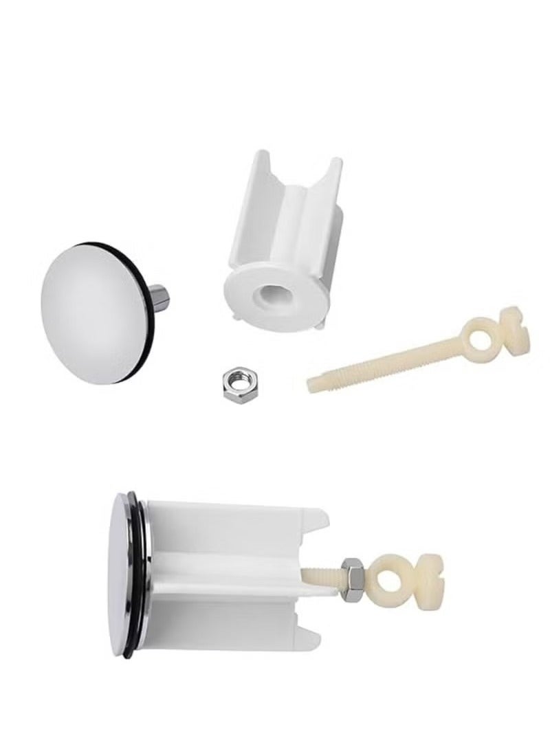 سدادة حوض عالمية، سدادة حوض حمام مقاس 40 مم، سدادة تصريف بديلة قابلة للفتح والإغلاق، مناسبة لحوض المطبخ والحمام، ارتفاع قابل للتعديل، أحواض وبيديه - Image 5