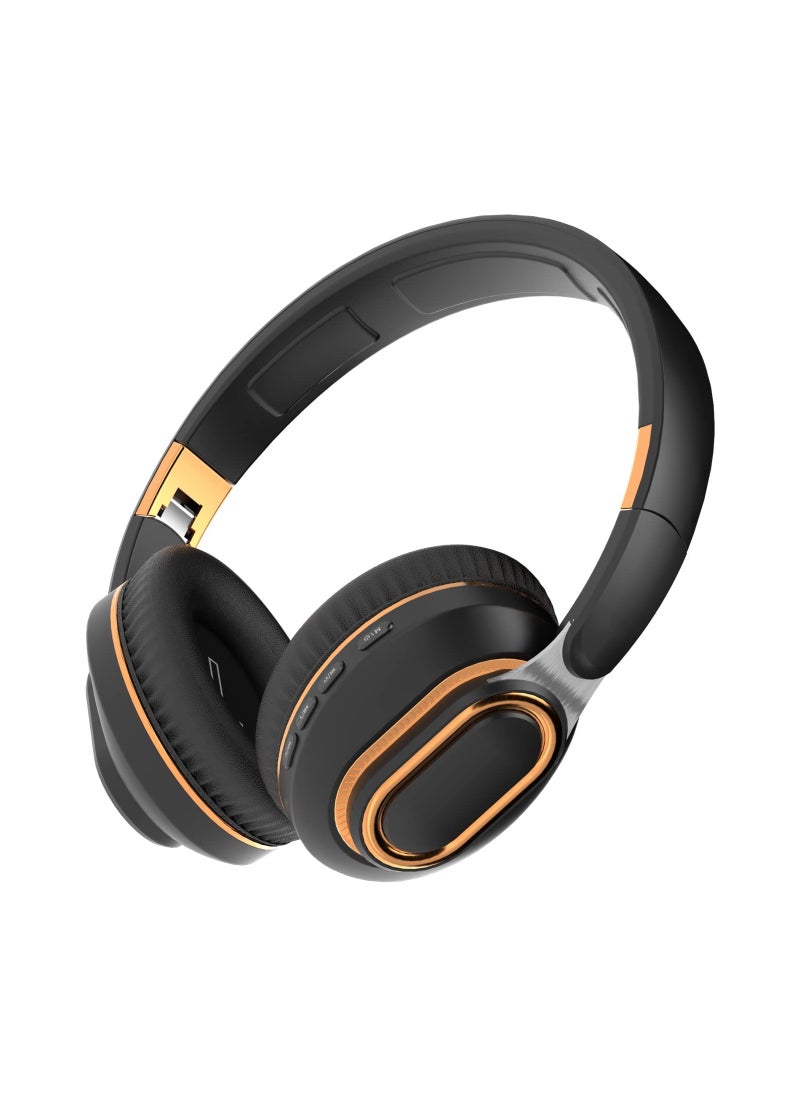 SYOSI - Foldable Over-Ear Wireless Headphones, Hi-Fi Sound Bluetooth Headphones Lightweight Over-Ear Headphones with Ergonomically Designed Soft and Comfortable for Office, School, Travel, Sports - Image 1