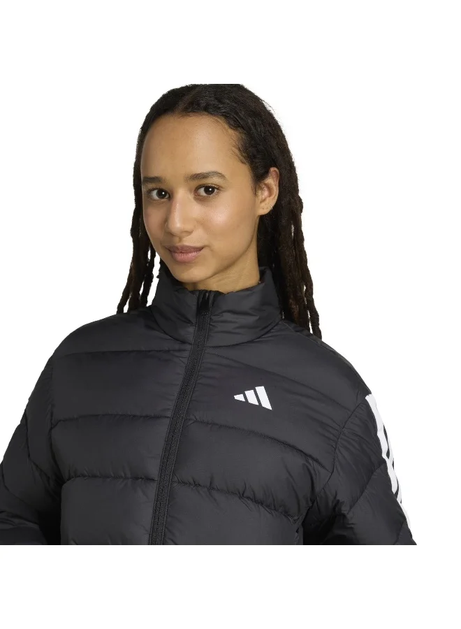 Adidas BLACK Essentials Climawarm 3 Stripes Synthetic Down Jackets for Women | Best Price UAE