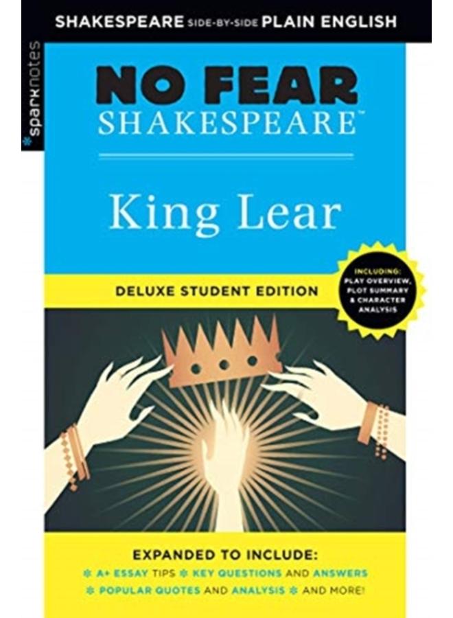 King Lear: No Fear Shakespeare Deluxe Student Edition 