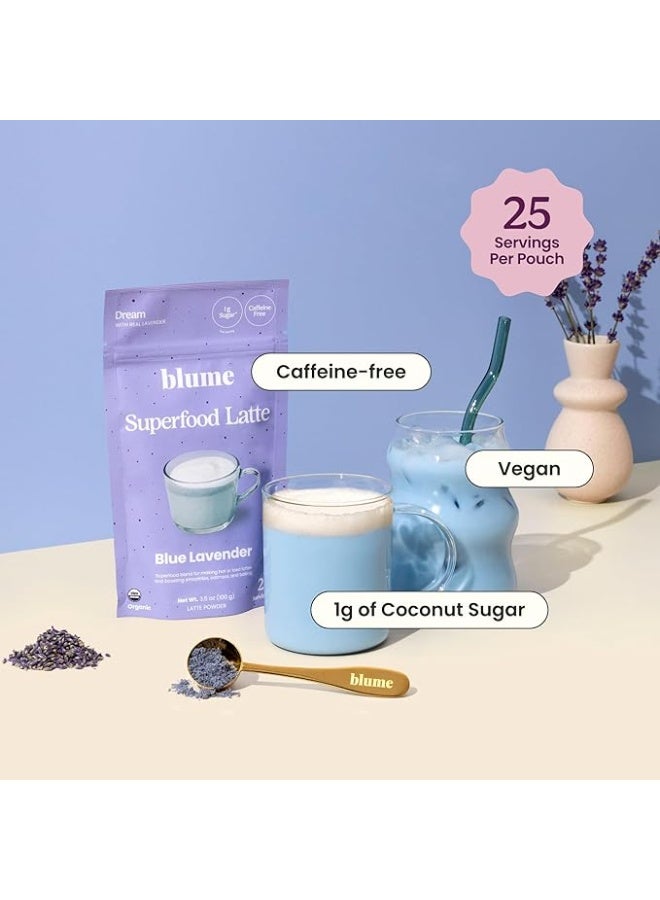 Blume Blue lavender latte, 100 g (Pack of 1) - Image 2