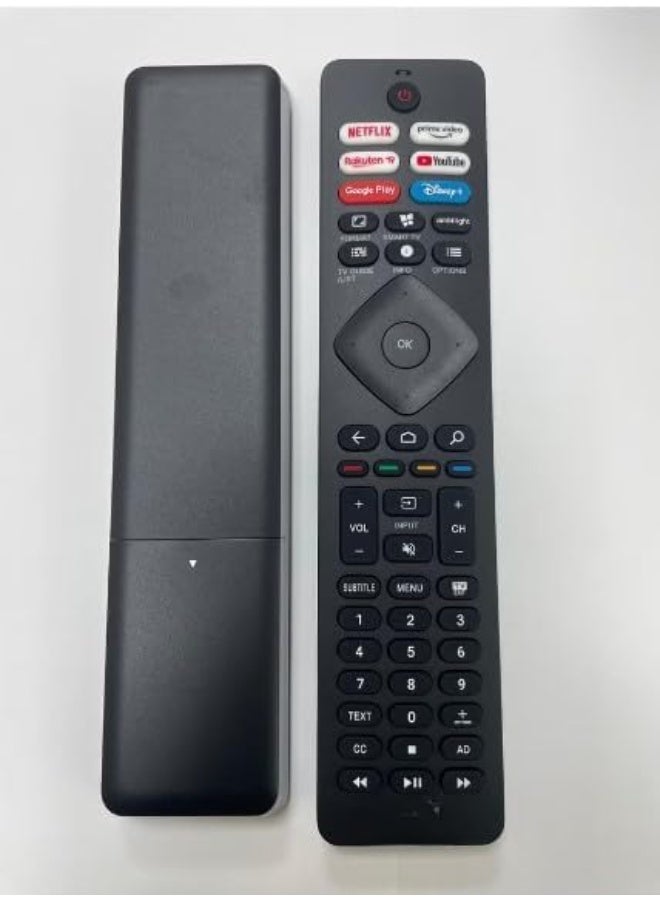 TV Remote Control Universal   Compatible with PHILIPS LCD/LED Smart TV with Many Shortcut Buttons Easy Setup Model RM-L1880 V2. - Image 1