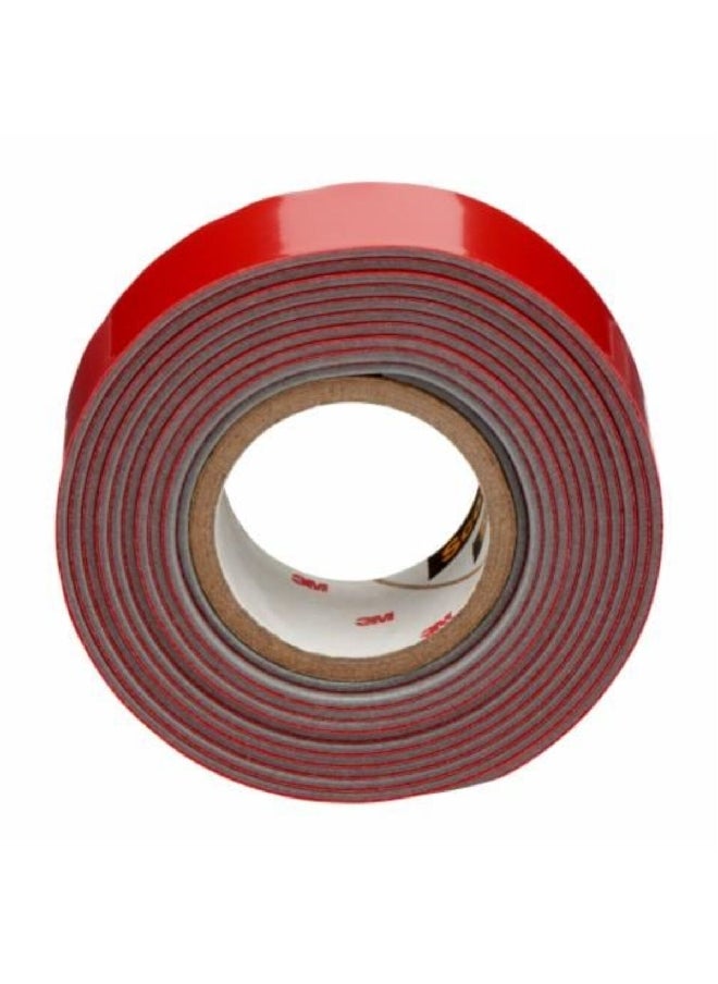 Scotch  - Extreme Exterior Double-Face Mounting Tape Red and Black 19mm x 1.5m UU011753207 - Image 1