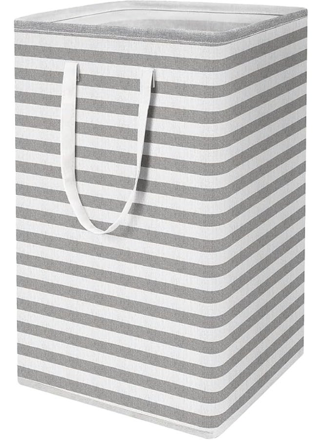 Spaceshoop Laundry Hamper, 75L Large Collapsible Tall Laundry Basket with Handles, Water Resistant Freestanding Clothes Hamper, Storage Basket, Storage Bags for Clothes Toy 60 * 40 * 30  - Image 1