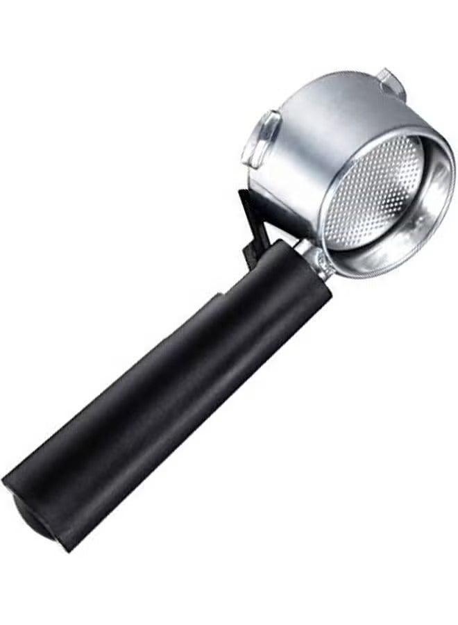 LUXJIA Coffee Bottomless Stainless Steel Portafilter With Filter Basket Black 51mm - Image 2