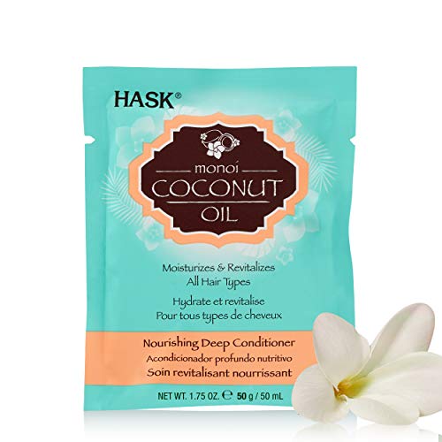 Hask Monoi Coconut Oil Nourishing Deep Conditioning Treatment Packet 175 Ounce