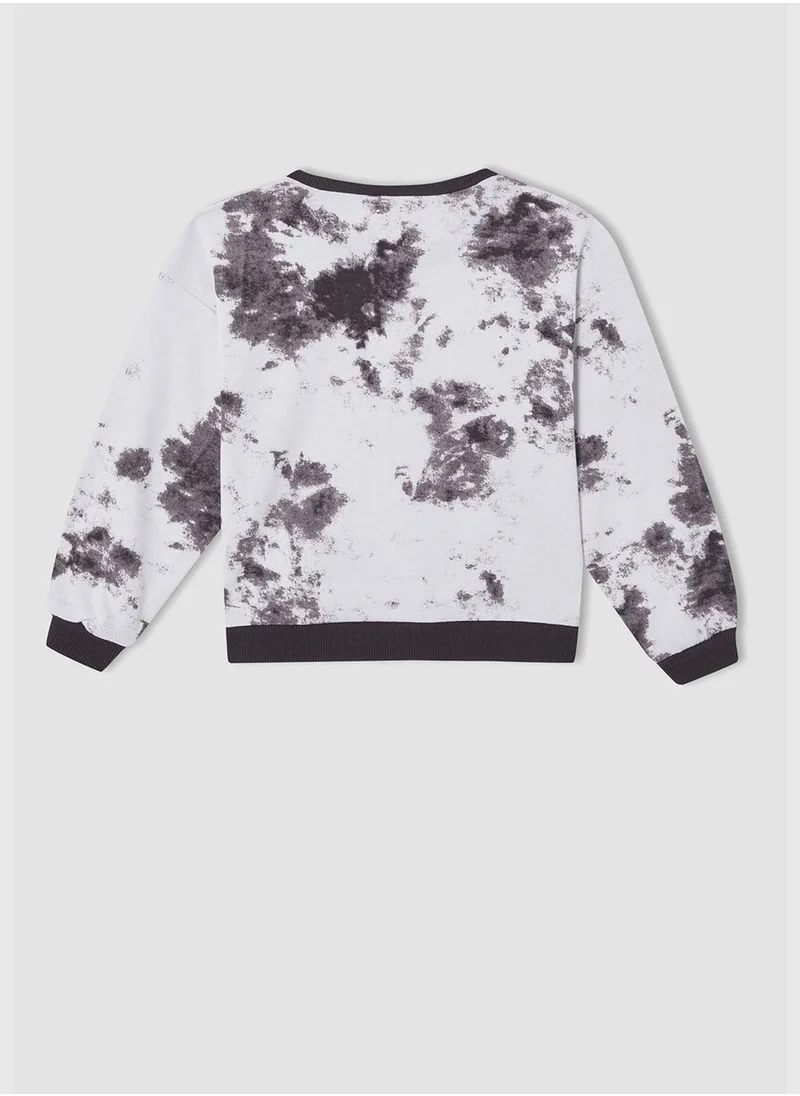 DeFacto Regular Fit Long Sleeve Sweatshirt