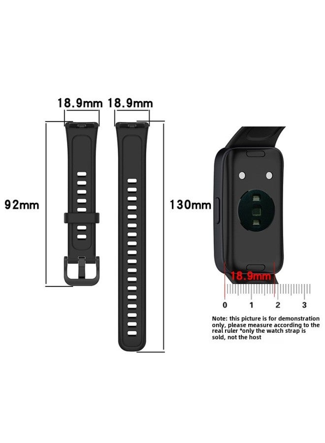 For huawei Bracelet 8/9 Representative Band For huawei Band8 Replacement Wristband Sports Bracelet 9NFC Glue Strap-Color:Light Pink-Specifications:Applicable To For huawei Bracelets 8/9  - Image 5