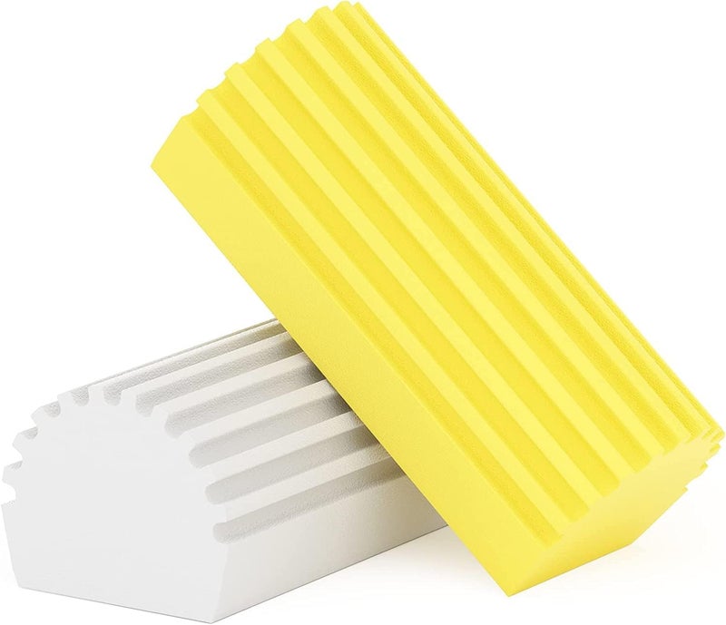 Fayby PVA Sponge Pad Damp Clean Duster Sponge for Kitchen Dishes Cleaning MultiFunctional Cleaning Sponge Dishwashing Car Cleaning Sponge 2 Psc_Multicolor - Image 1