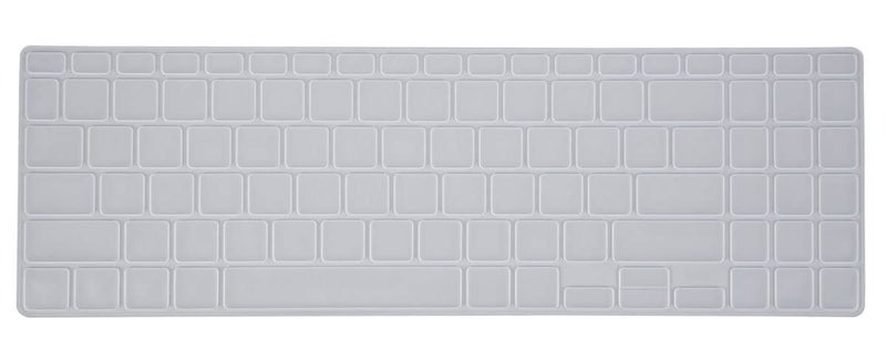 Saco غطاء واقي للوحة مفاتيح اللابتوب متوافق مع ASUS Vivobook 16X (2022) M1603QA-MB742WS | M1603QA-MB512WS | M1603QA-MB711WS | M1603QA-MB712WS - شفاف - Image 3