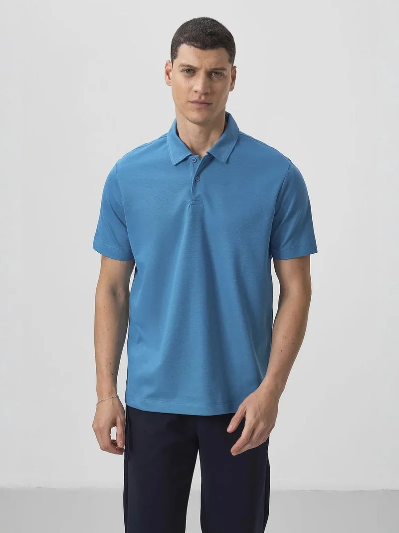 تومي لايف TOMMY Men's Cotton Elastane Polo T-Shirt