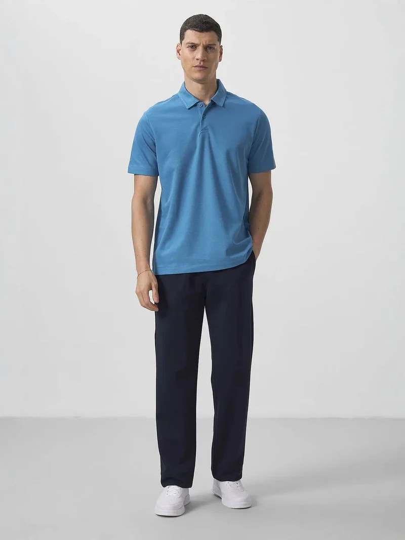 تومي لايف TOMMY Men's Cotton Elastane Polo T-Shirt