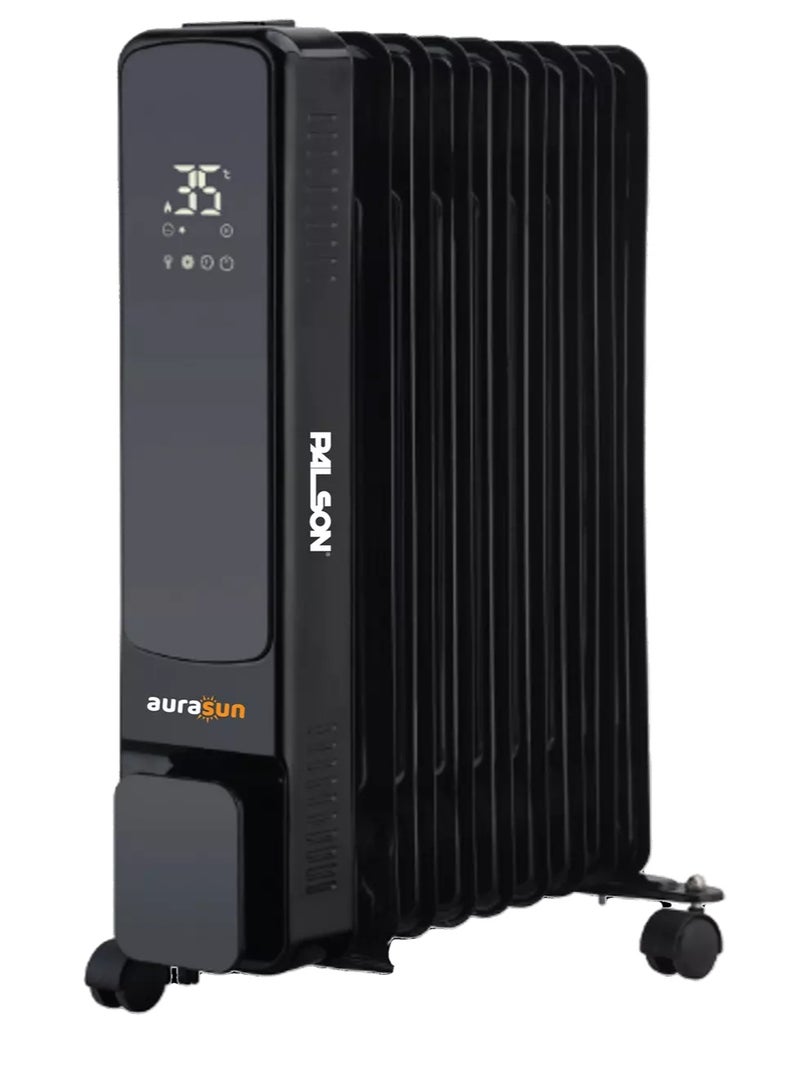 PALSON Electric Heater Oil Filled Radiator 11 Fins 2500W Remote Control - Image 1