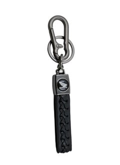 Rope Stylish Long Leather Metal & Leather Finish Keyring, Keychain, Key Organiser With Hook For Gift Men & Women-Black - pzsku/Z3B4E4CD19D565D5697A2Z/45/_/1735817606/6af20a3d-8f03-403b-b483-c88370e1e66c