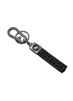 Rope Stylish Long Leather Metal & Leather Finish Keyring, Keychain, Key Organiser With Hook For Gift Men & Women-Black - pzsku/Z3B4E4CD19D565D5697A2Z/45/_/1735817611/cee65d36-7bd0-4f22-9a49-275bf5649175