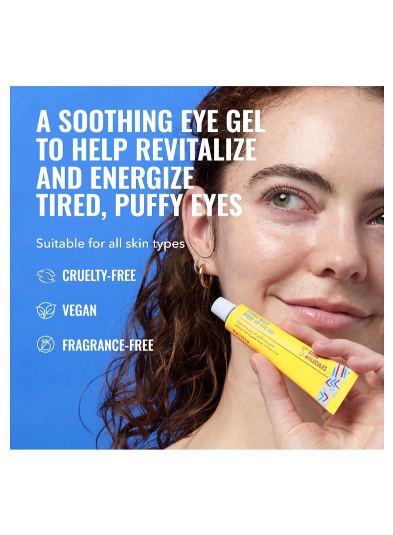 Good Molecules Yerba Mate Wake Up Eye Gel 15ml | Cooling Under Eye Treatment for Puffiness & Swelling - Image 2