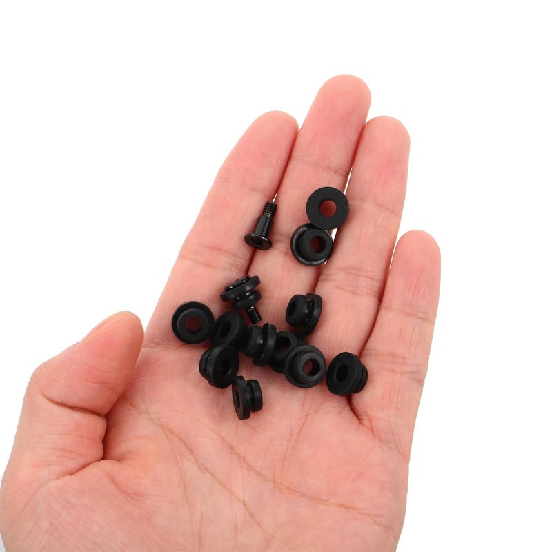 Lurrose 30pcs 2.5 Inch SSD HDD Hard Drive Mounting Screws with Shock Absorption for PC Computer Components Electronics - Image 4