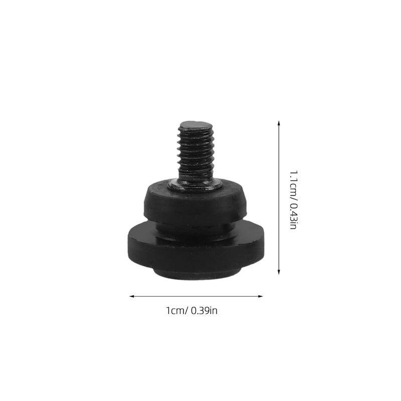 Lurrose 30pcs 2.5 Inch SSD HDD Hard Drive Mounting Screws with Shock Absorption for PC Computer Components Electronics - Image 2