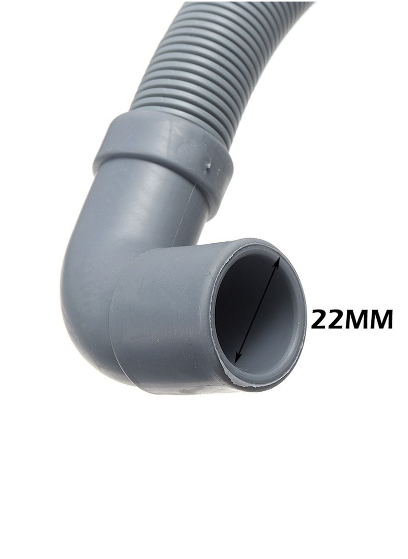 Generic - Washing Machine Drain Hose Inlet Pipe 2 Meters Compatible With All Automatic Washing Machines - Image 1