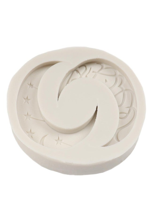 QDMOLDS قوالب سيليكون على شكل قمر ونجمة من QDMOLDS لتزيين الكيك والكب كيك والحلوى والشوكولاتة والراتنج ومعجون السكر والطين البوليمري - Image 5