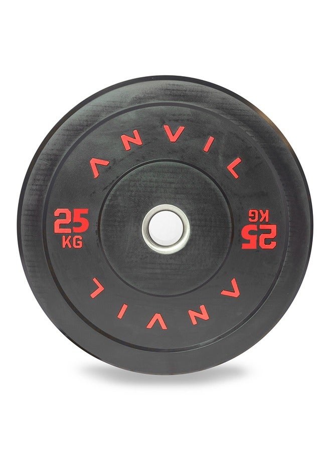 25Kg Rubber Bumper Plate – Durable, Shock-Absorbent Design For Safe And High-Performance Strength Training At Home & Gym