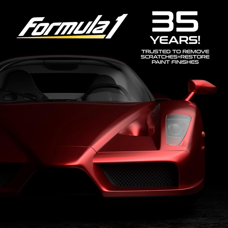 Formula 1 Scratch Out Paste - Car Scratch Remover and Polishing Compound for Moderate Scratches and Surface Correction (8 oz.) - Image 4