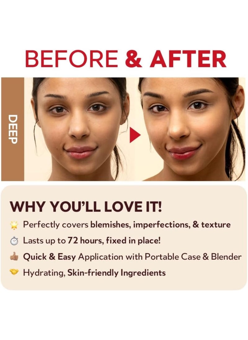 TIRTIR Mask Fit Red Cushion Foundation Trial Kit - Light Medium  - Image 4