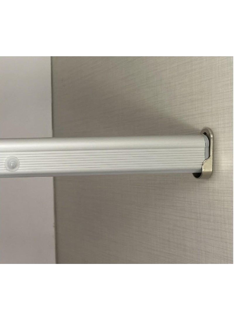 Eym - LED Light Motion Sensor 60-69 Cm Closet Clothes Hanger Pipe Battery Powered - Image 1