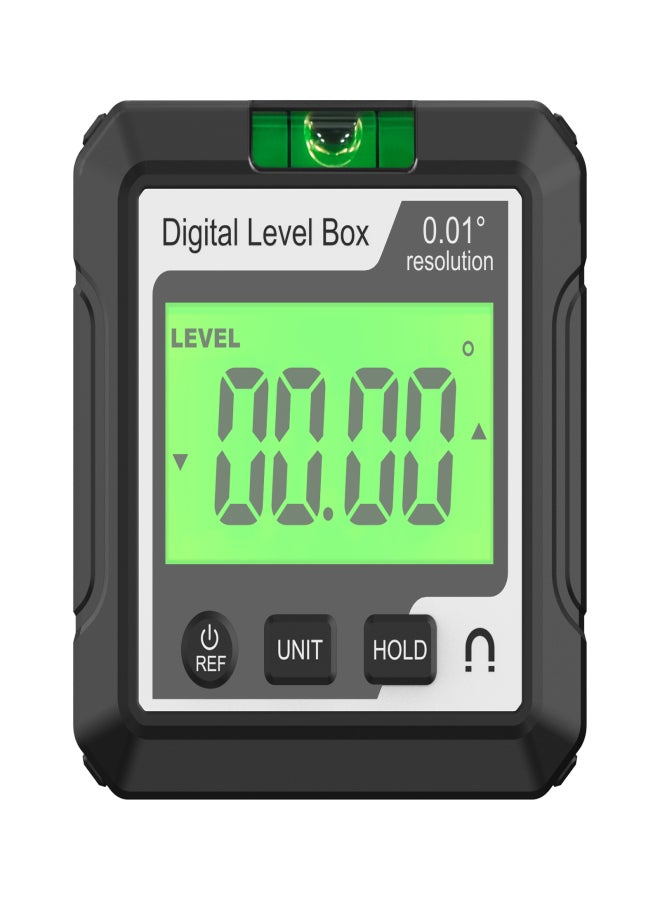 Digital Angle Finder Tool Electronic Level Tool with LCD Bubble Level Magnetic Base for Woodworking Construction Machinery - Image 1