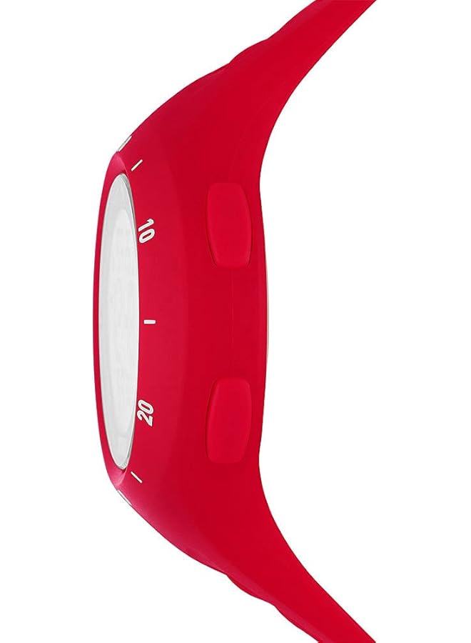 PUMA 3 LCD Red Polyurethane Watch - Image 3
