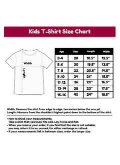 PRINTSHOP4ME Printshop4me Kids Round Neck boys T Shirt 170 GSM Pure Cotton Basic Colors  - Image 5