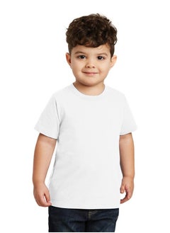 PRINTSHOP4ME Printshop4me Kids Round Neck boys T Shirt 170 GSM Pure Cotton Basic Colors  - Image 1