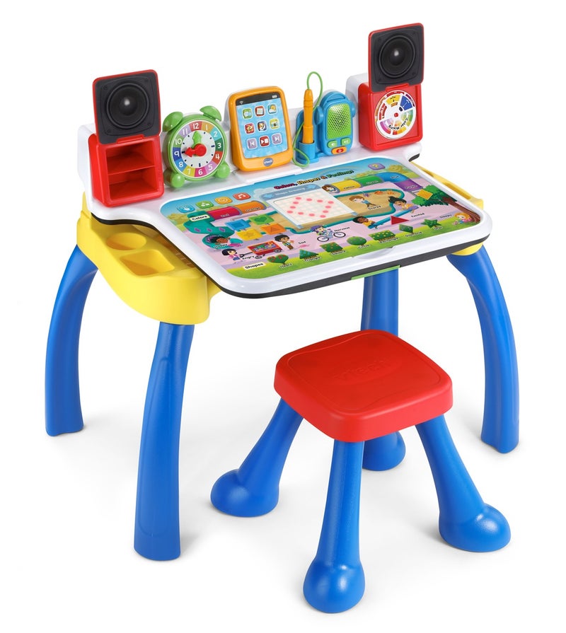 Vtech -Touch & Learn Interactive Activity Desk with Writing Pad, Music & Creative Play for Toddlers (Ages 2–5) - Image 1