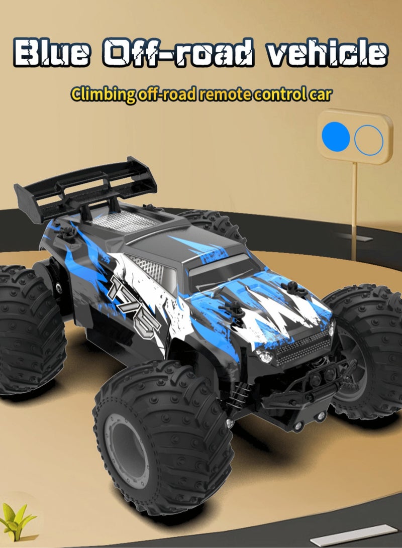 Rechargeable Remote Control Car Toys - RC Cars, Handcontrolled Car for Boy, 4WD Electric Vehicle Toys with Headlights  Colorful Car Body Lights, Gift for Boys Girls Kids  - Image 2